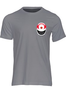 Carl Fogarty Helmet T-shirt Charcoal