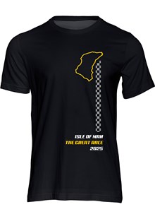 IoM Great Race 2025 T-Shirt Black