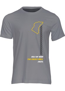 IoM Great Race 2025 T-Shirt Charcoal