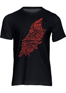Isle of Road Racing T-shirt Black