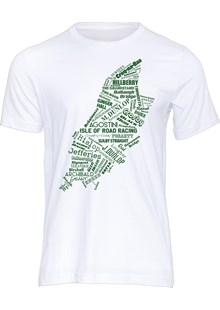 Isle of Road Racing T-shirt White