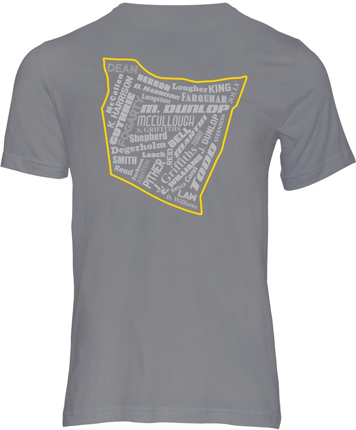 Southern 100 Solo Champions T-shirt Charcoal - click to enlarge