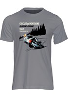 Mike Hailwood Honda Six T-shirt Charcoal