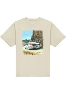Audi Quattro A2 Rally Car Art Print T-shirt Light Sand