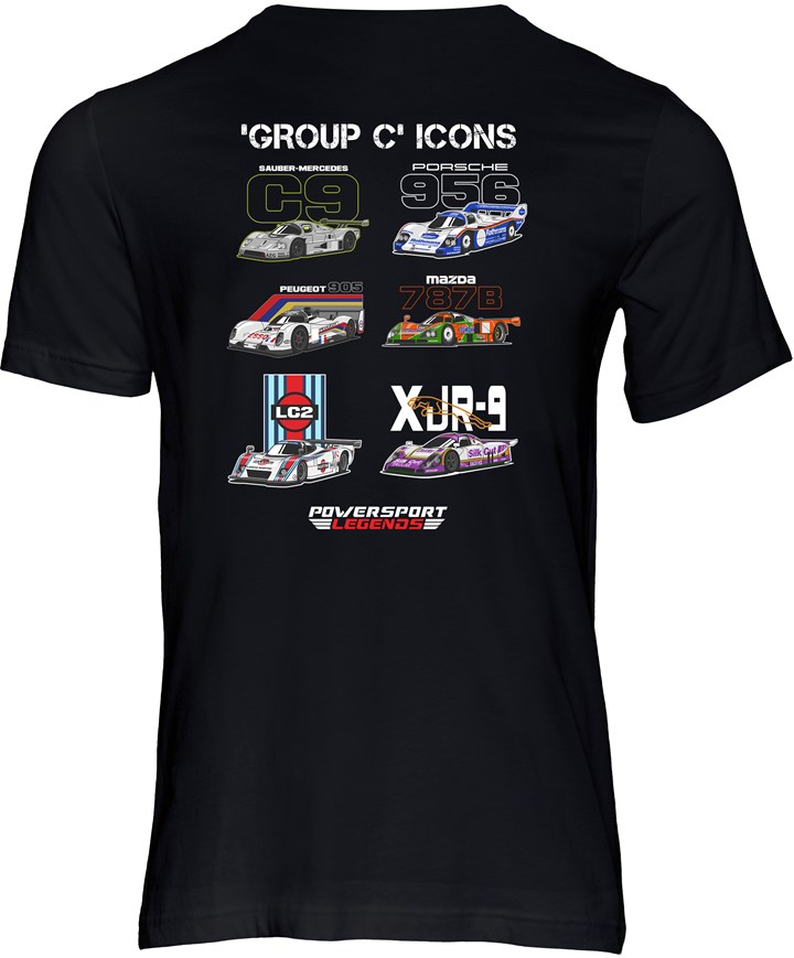 Group C Icons Collection T-shirt Black - click to enlarge