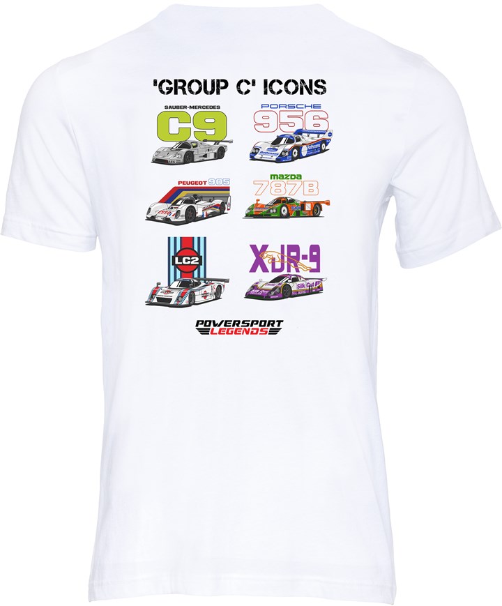 Group C Icons Collection T-shirt White - click to enlarge