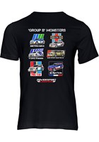 Group B Monsters collection T-shirt Black