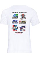 Group B Monsters collection T-shirt White
