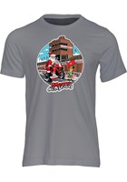 IOM Road Racing Christmas T-shirt Charcoal