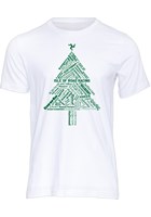 Isle of Road Racing Christmas Tree T-shirt White