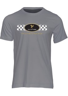 Isle of Man Ultimate Road Race T-shirt Charcoal