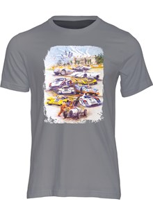 Simply the Best Porsche at Goodwood T-shirt Charcoal
