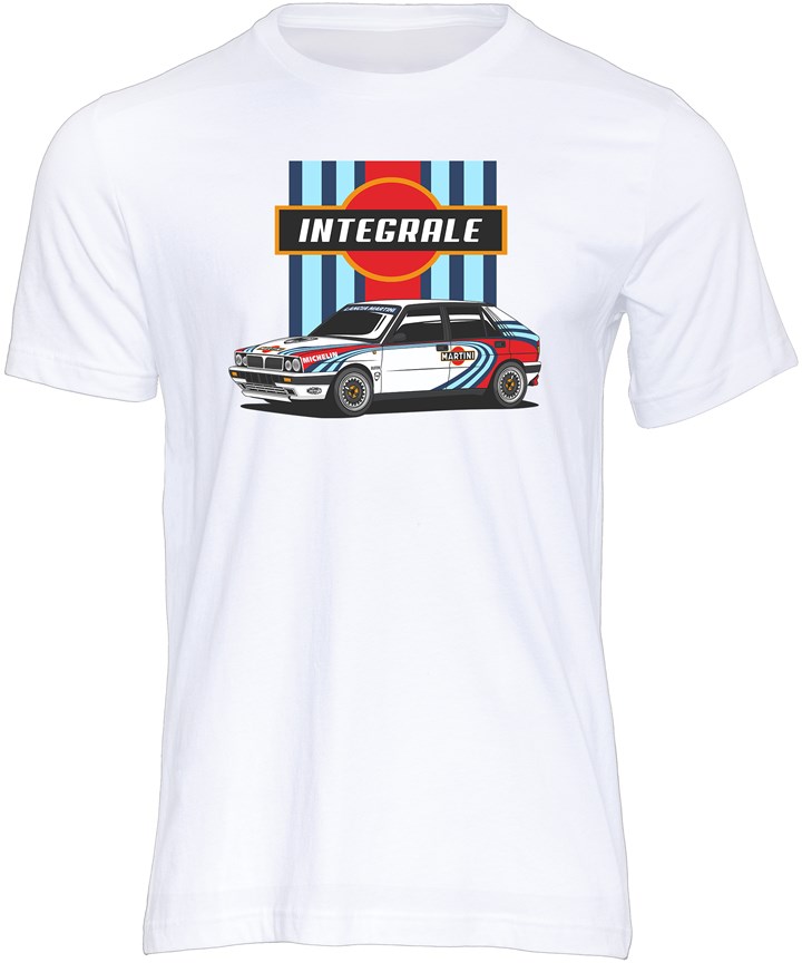 Lancia Delta Integrale Group A Rally Legend White - click to enlarge