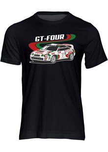 Toyota Celica GT-Four Group A Rally Legend T-shirt Black