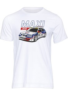Peugeot 306 Maxi Group A Rally Legend T-shirt White