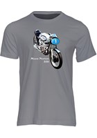 Manx Norton 350 T-shirt Charcoal