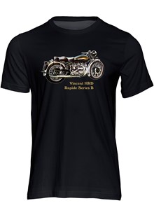 Vincent HRD Rapide T-shirt Black
