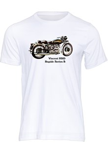 Vincent HRD Rapide T-shirt White