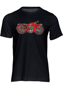 Indian Model B 1915 T-shirt Black