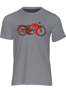 Indian Model B 1915 T-shirt Charcoal