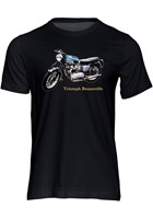 Triumph Bonneville 1961 T-shirt Black