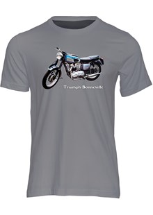 Triumph Bonneville 1961 T-shirt Charcoal