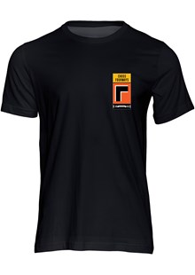 Southern 100 Corner Sign Cross Fourways T-Shirt Black