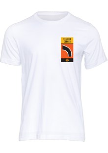 Southern 100 Corner Sign Stadium Corner T-Shirt White