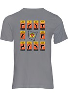 Southern 100 Corner Signs T-Shirt Charcoal