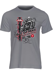 Isle of Man Road Races Geoff Duke T-Shirt