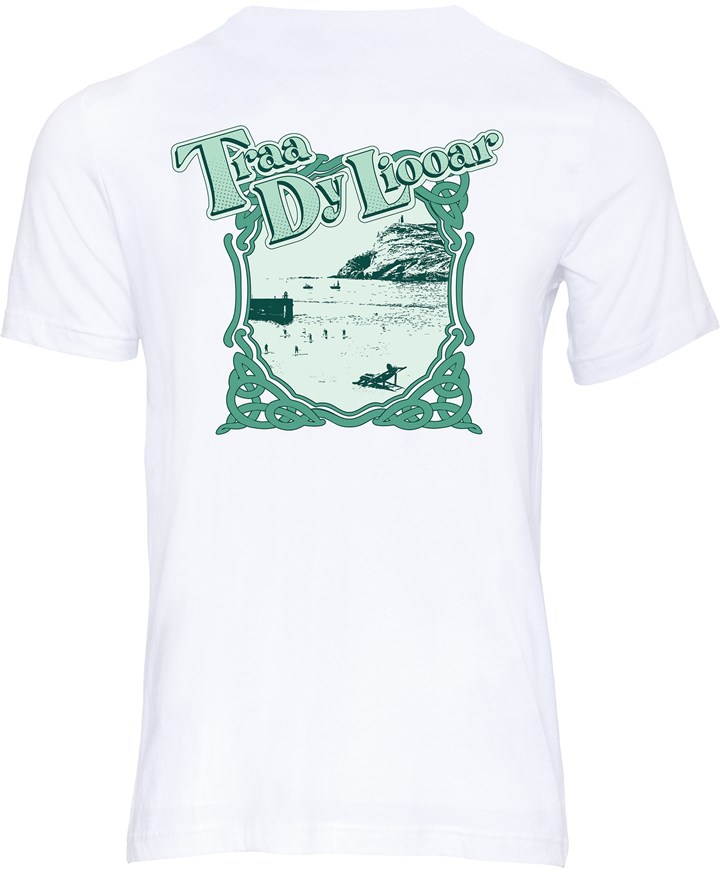 Isle of Man Traa Dy Lioor T-shirt - click to enlarge