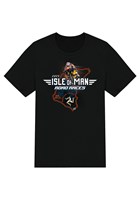 Isle of Man Road Races Course Wings Kids T-Shirt