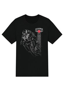 Isle of Man Road Races Shadow Bike 2025 Kids T-shirt