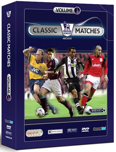 Premier League Classic Matches Vol 1 (5 DVDs)