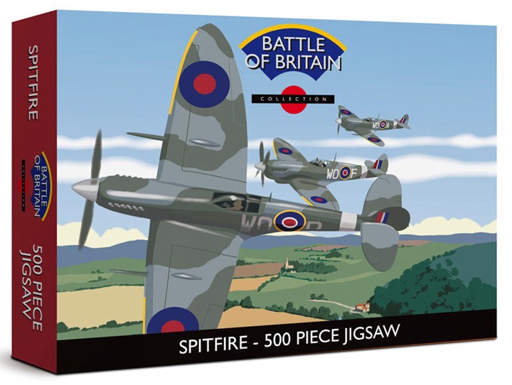 Battle of Britain Spitfire 500 piece jigsaw