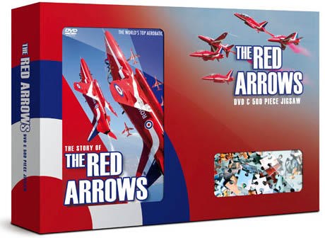 Red Arrows DVD & Jigsaw Gift Pack