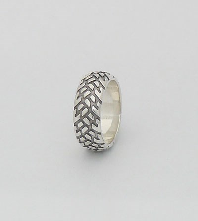 Silver Tyre Ring No 33