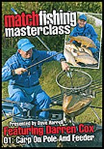Bestrating Geschiktheid Amerika Match Fishing Masterclass with Darren Cox – Carp on Pole and Feeder DVD :  Duke Video