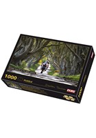 Michael Dunlop Dark Hedges 1000 Piece Jigsaw Puzzle