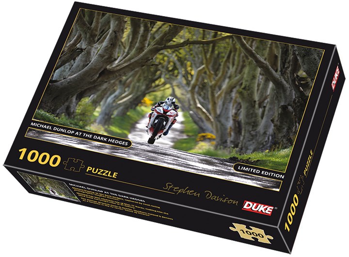 Michael Dunlop Dark Hedges 1000 Piece Jigsaw Puzzle