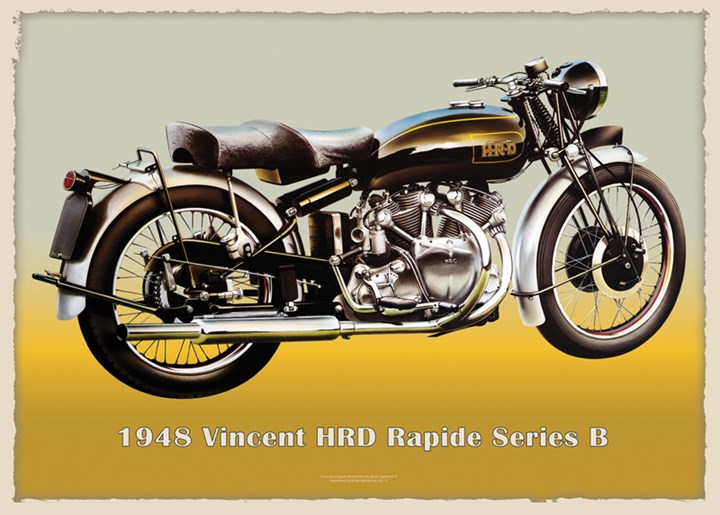 1948 Vincent Rapide Series B - click to enlarge