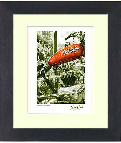 Triumph Limited Edition Signed Print