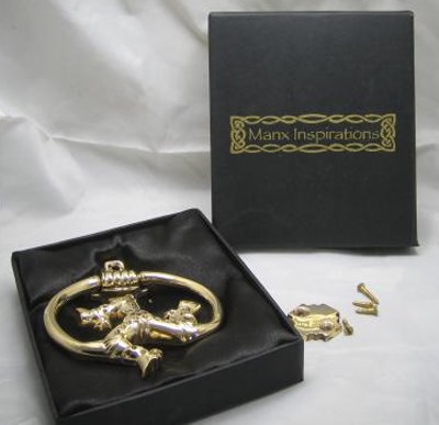Three Legs Brass Door Knocker