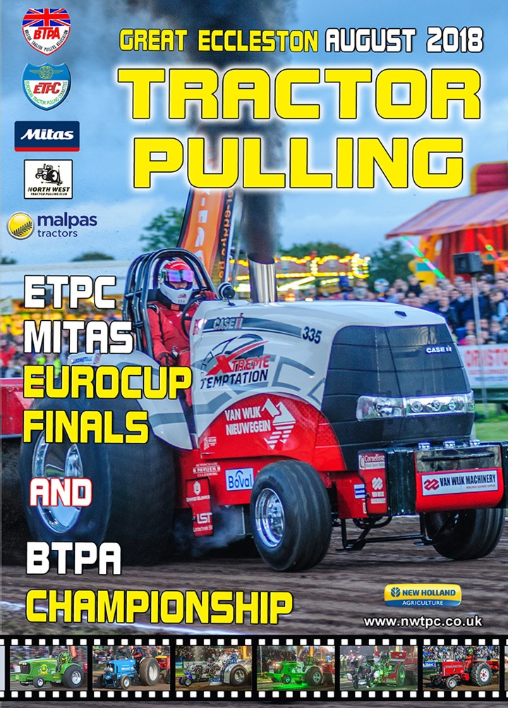 BTPA & Mitas Euro Finals Tractor Pulling 2018 Great Eccleston August DVD