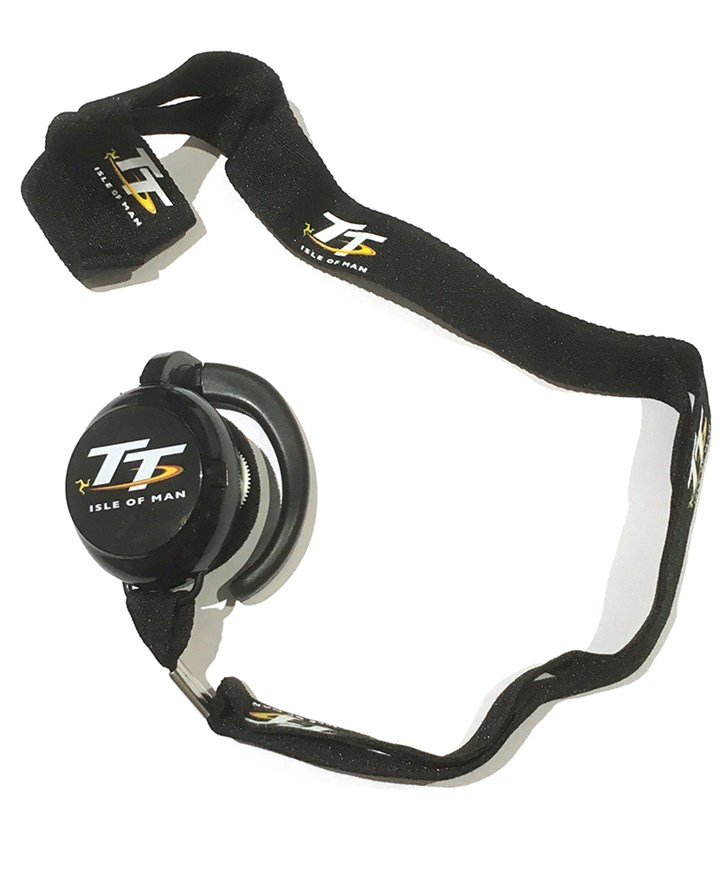 Isle of Man TT Branded Earpiece Radios