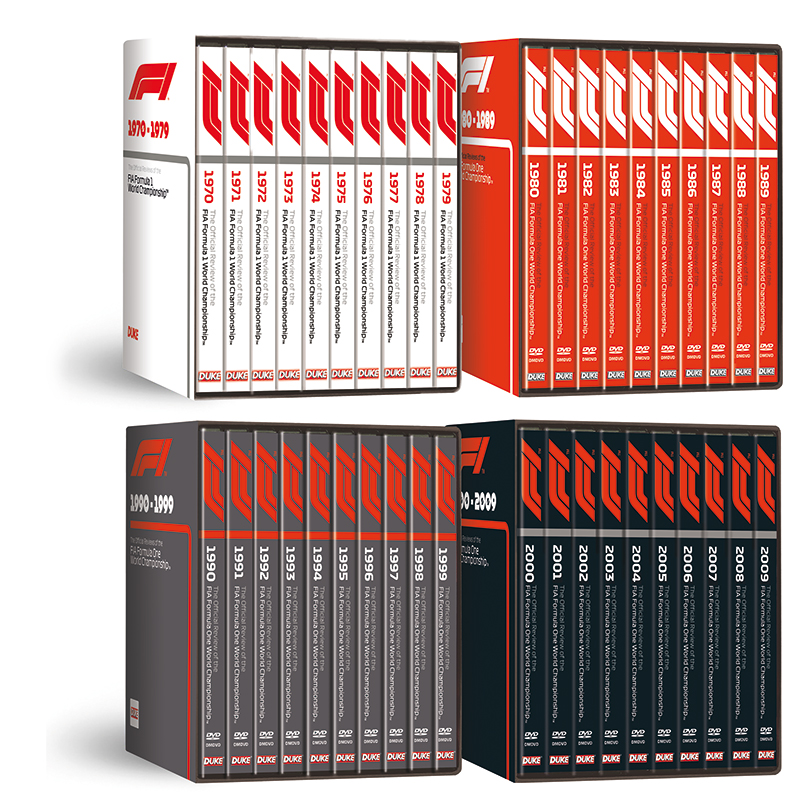 Formula 1® Season Review DVDs & Box Sets 1970-79 : Duke Video