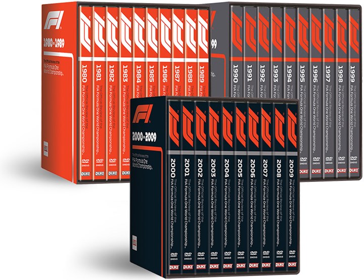 Formula 1 1980-2009 DVD Box Set Collection