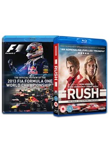 FORMULA ONE 2013 & RUSH BLURAY