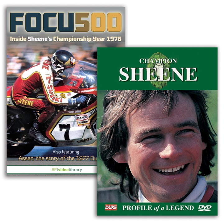 Focus 500 DVD and Champion Sheene DVD Bundle