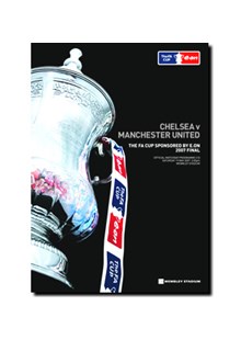 2007 FA Cup Final Programme   - Chelsea vs Manchester United